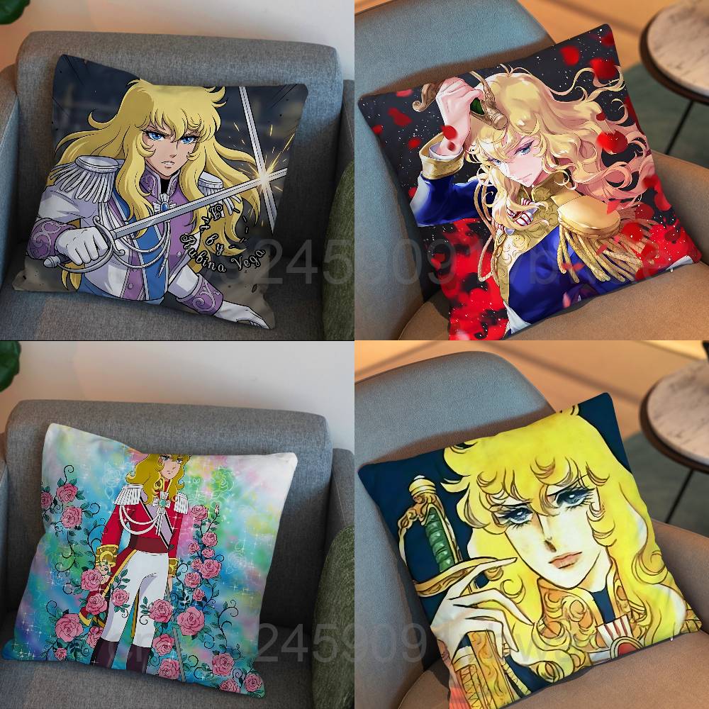 Versailles Home Textiles - Lady Oscar Rose of Versailles Pillow
