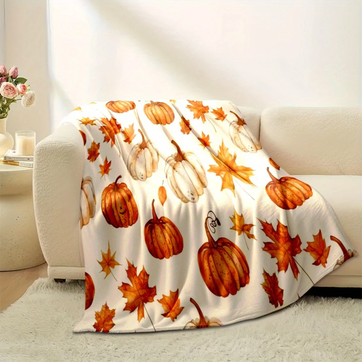 Thanksgiving Throw Blanket – C - Home Textiles Turkey 评论和价格