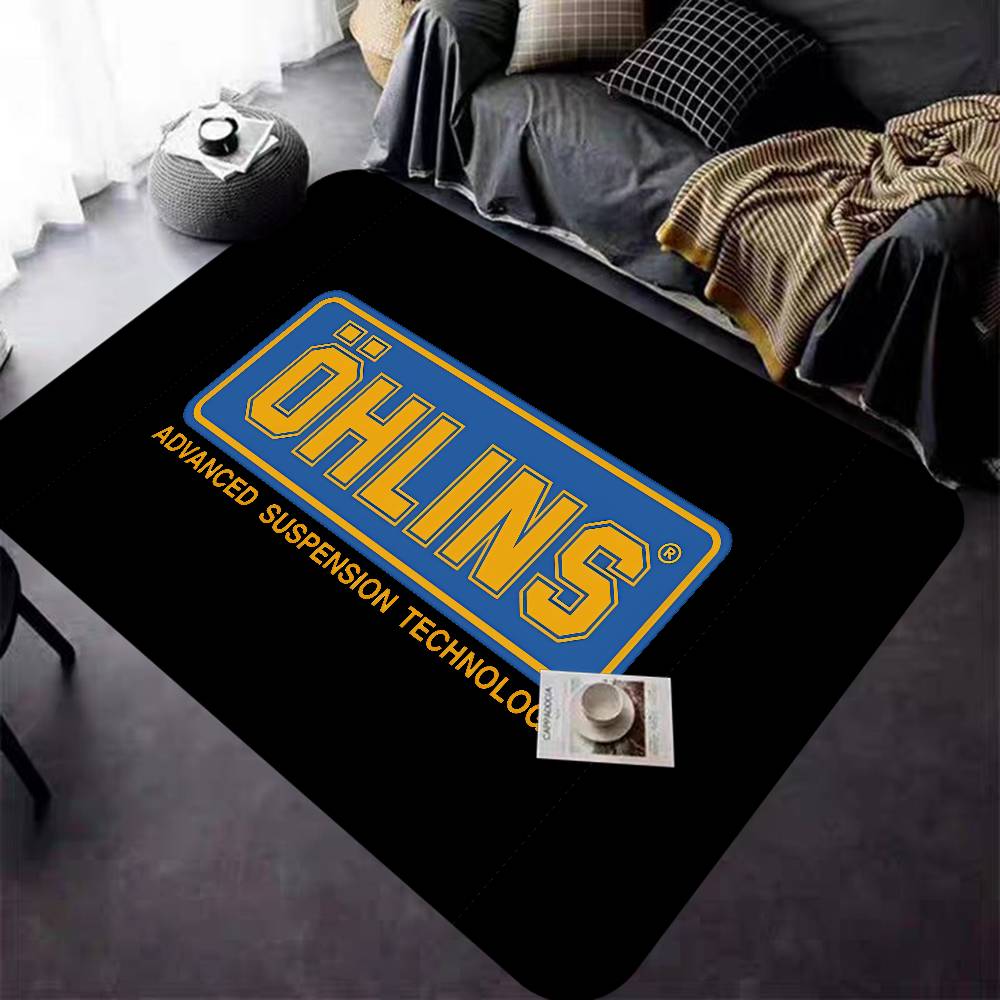 Ohlins LOGO Floor Mat Retro Mu - Home Textiles Logo 评论和价格