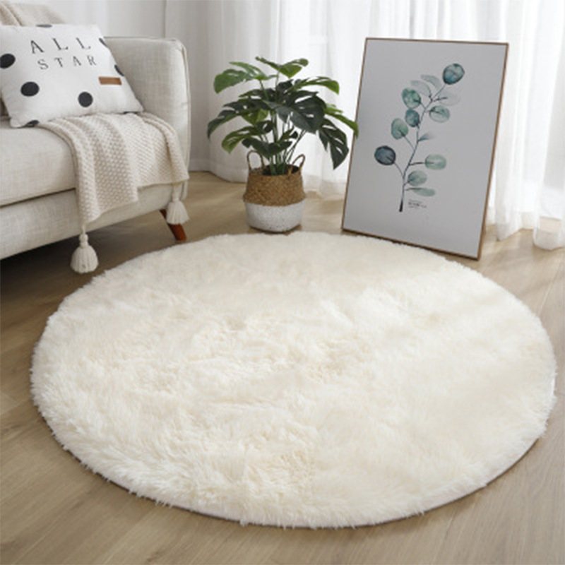 Super Soft Fluffy Round Rug Pl - Home Textiles Rug 评论和价格