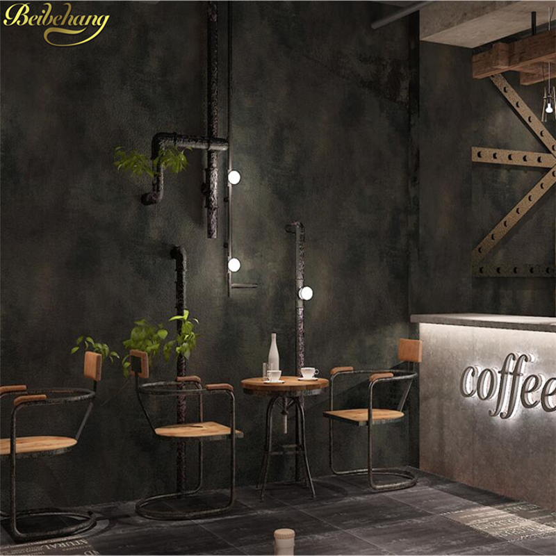 Retro cement gray wallpapers p - Home Textile Industry 评论和价格