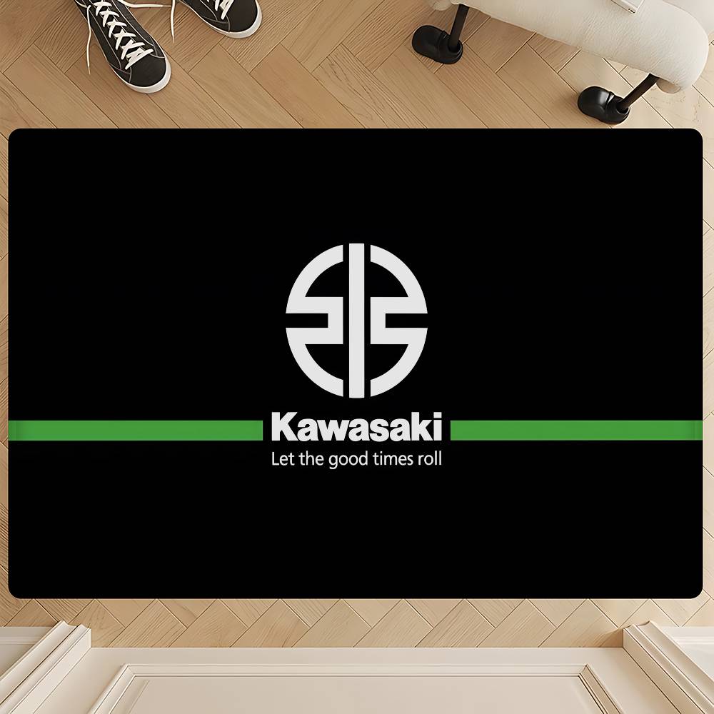Kawasaki Motorcycle Logo Kitch - Home Textiles Logo 评论和价格