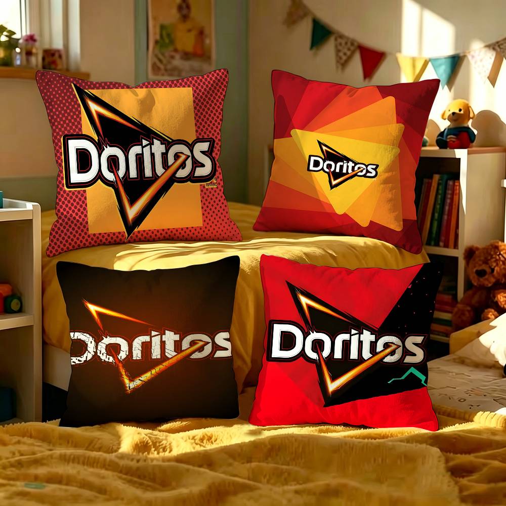 D-Doritos LOGO Pillow Cover So - Home Textiles Logo 评论和价格