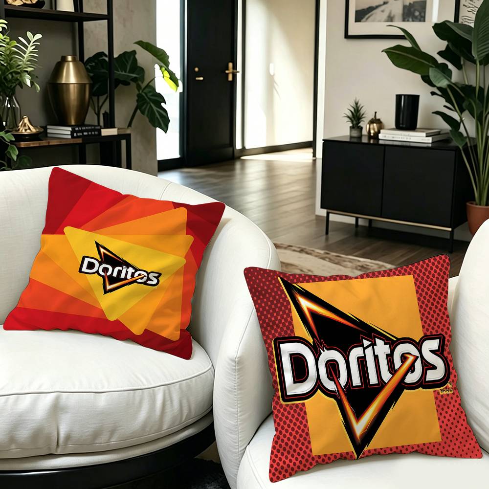 D-Doritos LOGO Pillow Cover So - Home Textiles Logo 评论和价格