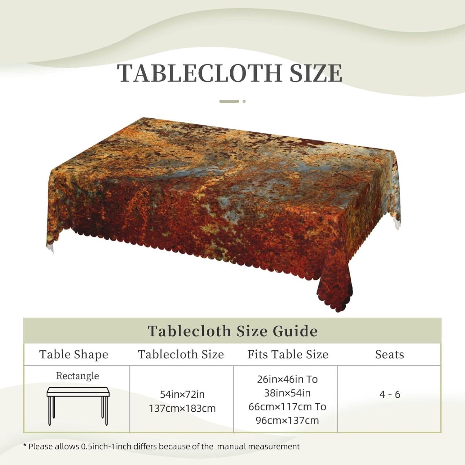 Industrial Brown Rust Metal Ta - Home Textile Industry 评论和价格